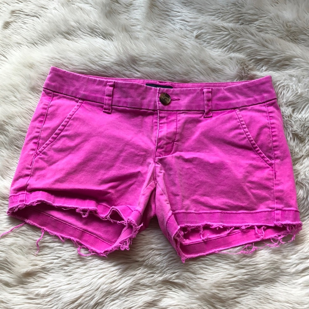 Hot pink American Eagle shorts Stretch